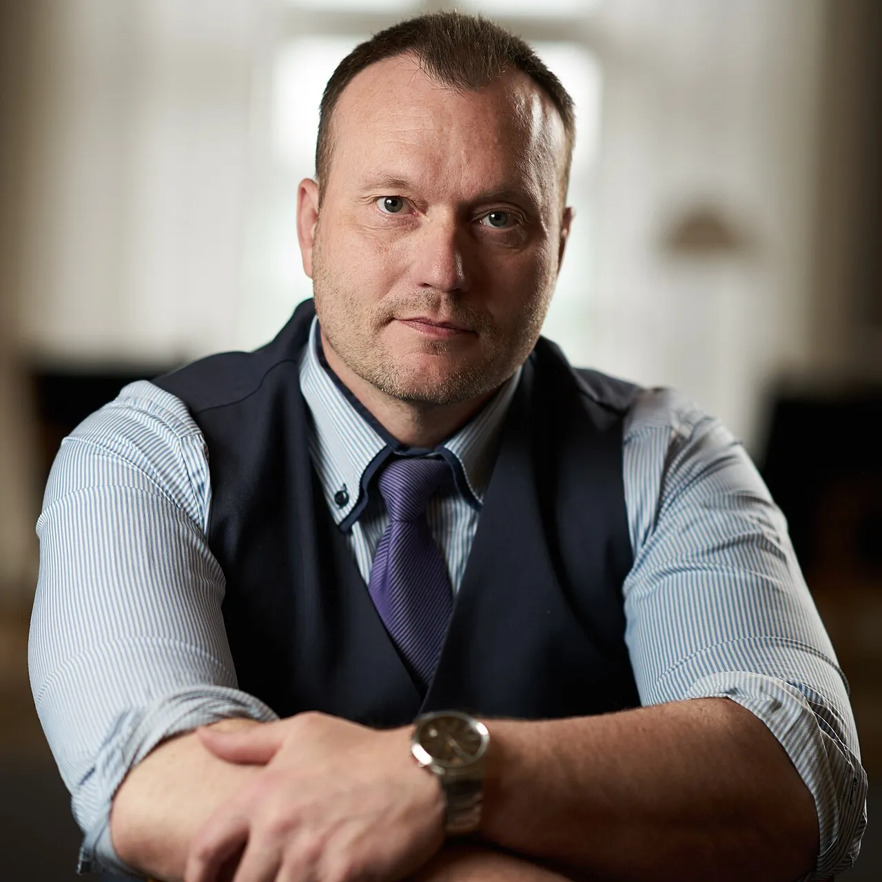Lars Boje Mathiesen fotograferet på Christiansborg i 2020. Billedet relaterer til hans politiske virke for Nye Borgerlige.