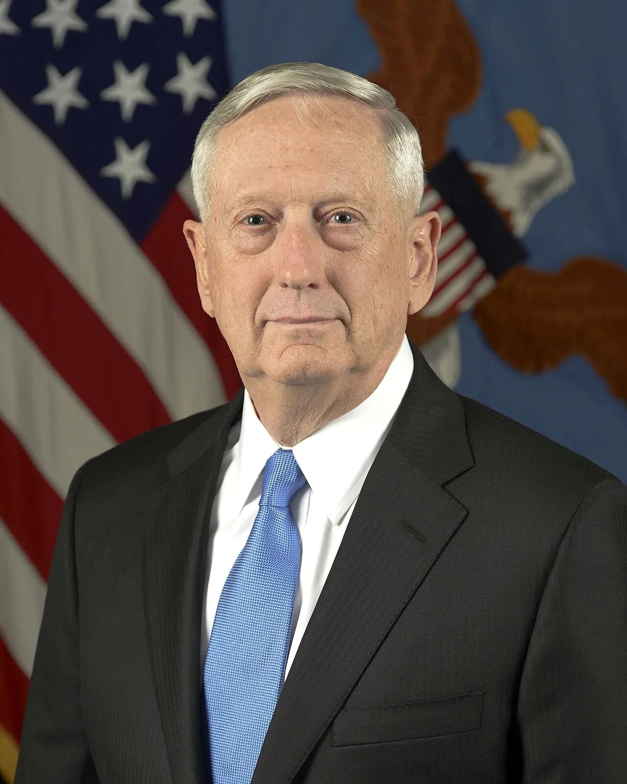 Officielt portrætfoto af James Mattis i rollen som USA’s forsvarsminister. Fotoet er fra det amerikanske forsvarsministerium (DoD).
