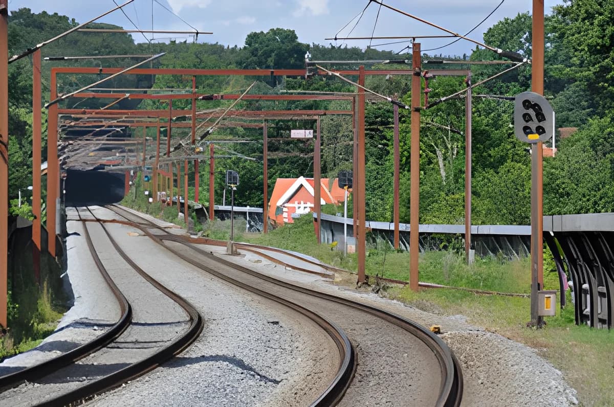 Elektrificeret jernbane i Danmark
