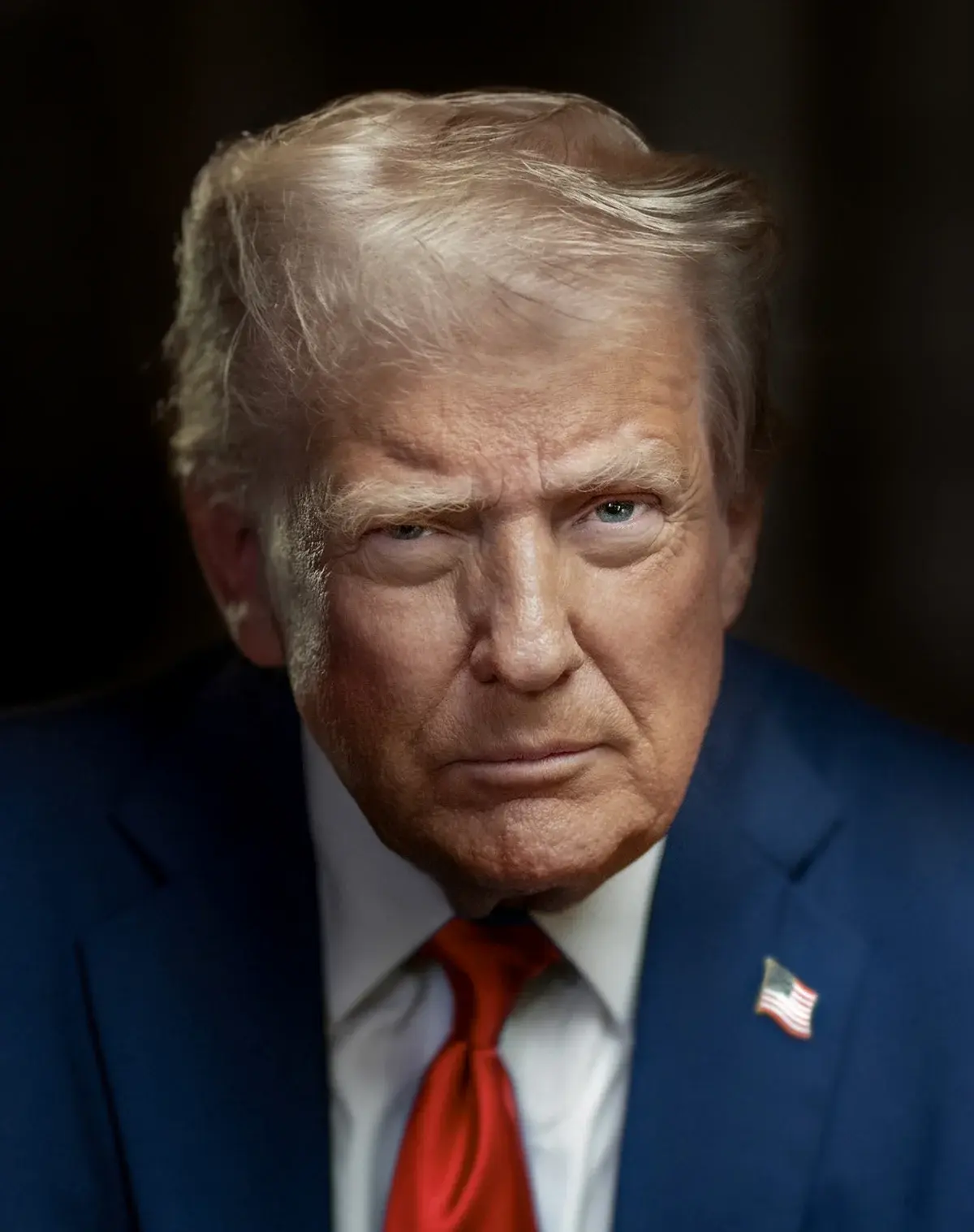 Official Presidential Portrait of Donald Trump’s Second Term