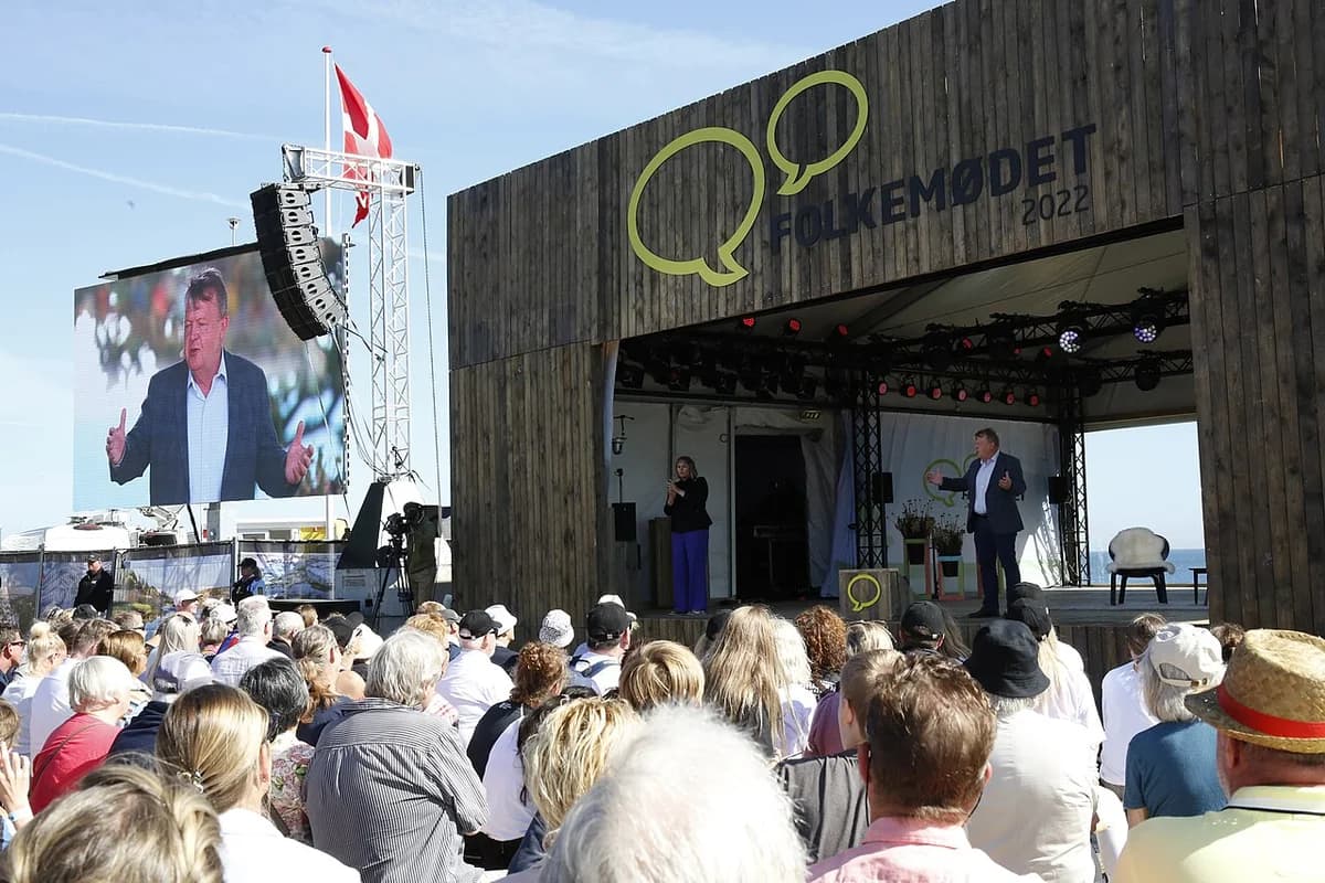 Folkemødet 2022: Lokke og Moderaterne