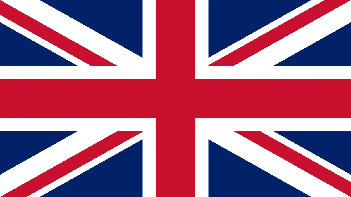 The Union Flag of the United Kingdom in widescreen format.